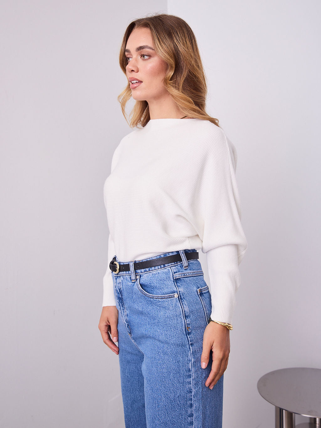MONA KNIT - WHITE