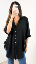 CASPER SHIRT - BLACK