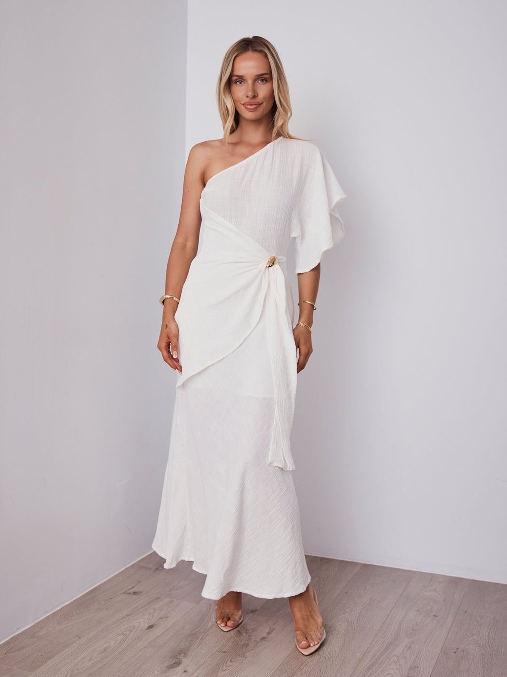 EMILIA DRESS - WHITE