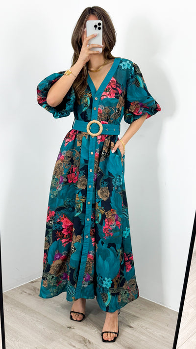 LUCINDA MAXI - BLUE