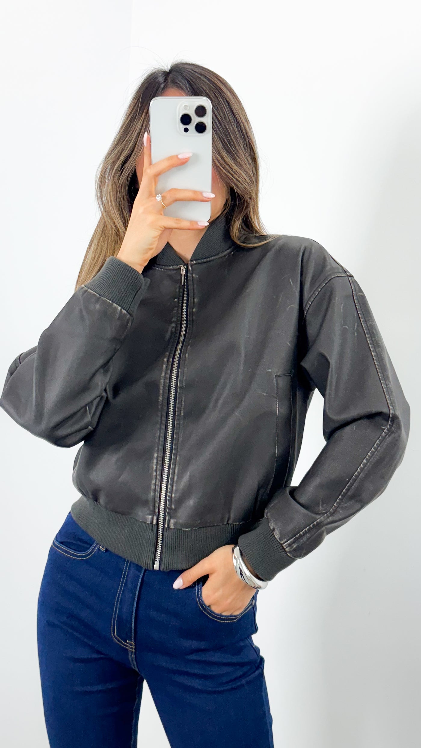 BRYSON JACKET - BLACK WASH