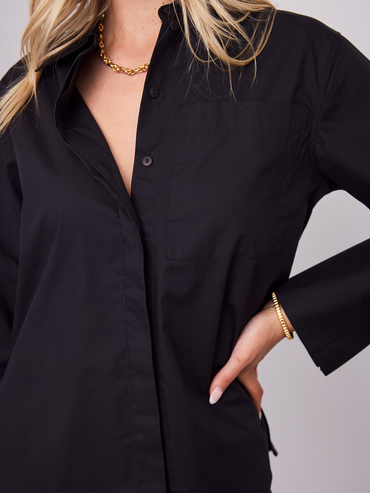 XAVIER SHIRT - BLACK