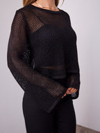 JAZZ TOP - BLACK