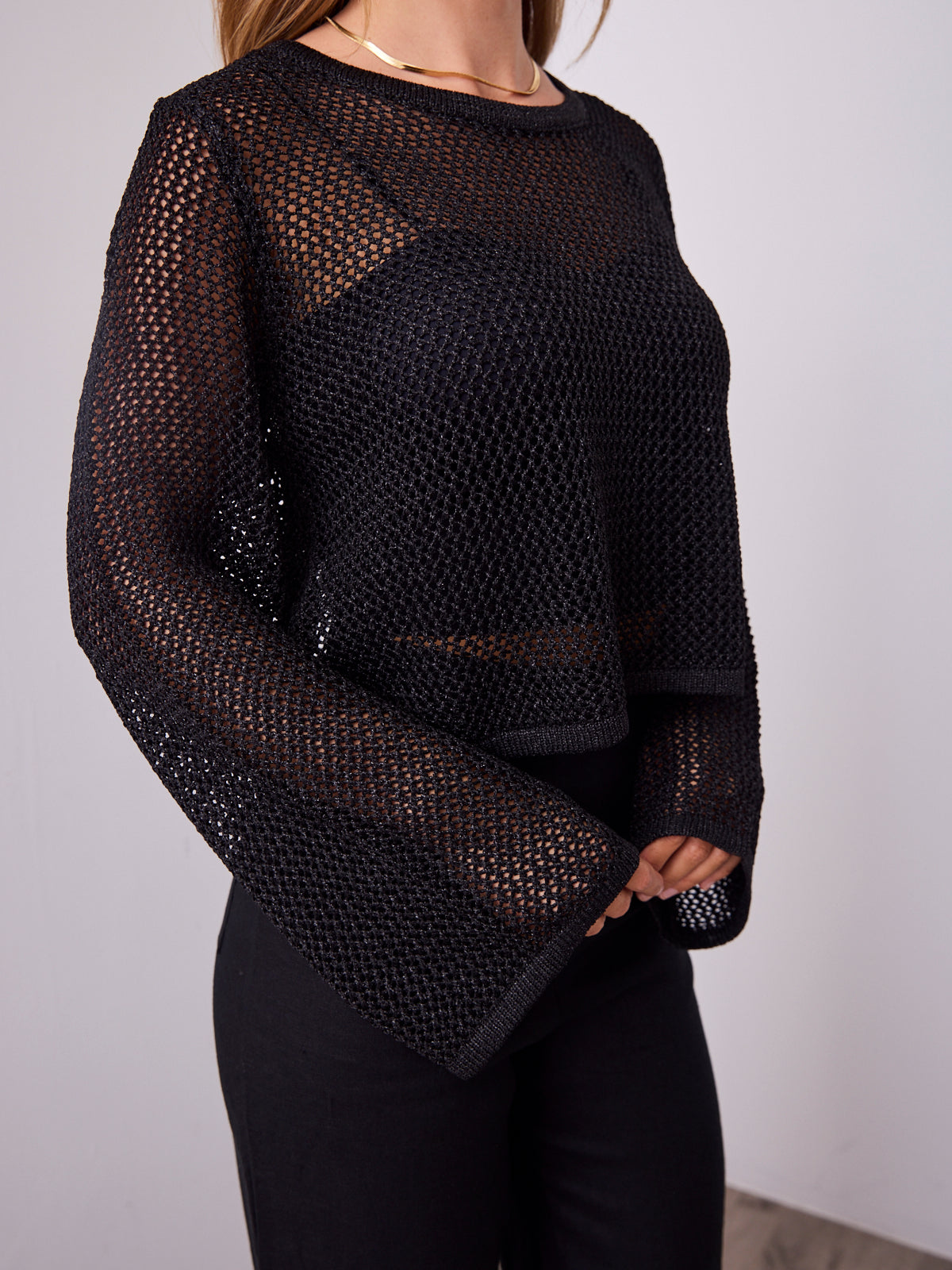 JAZZ TOP - BLACK