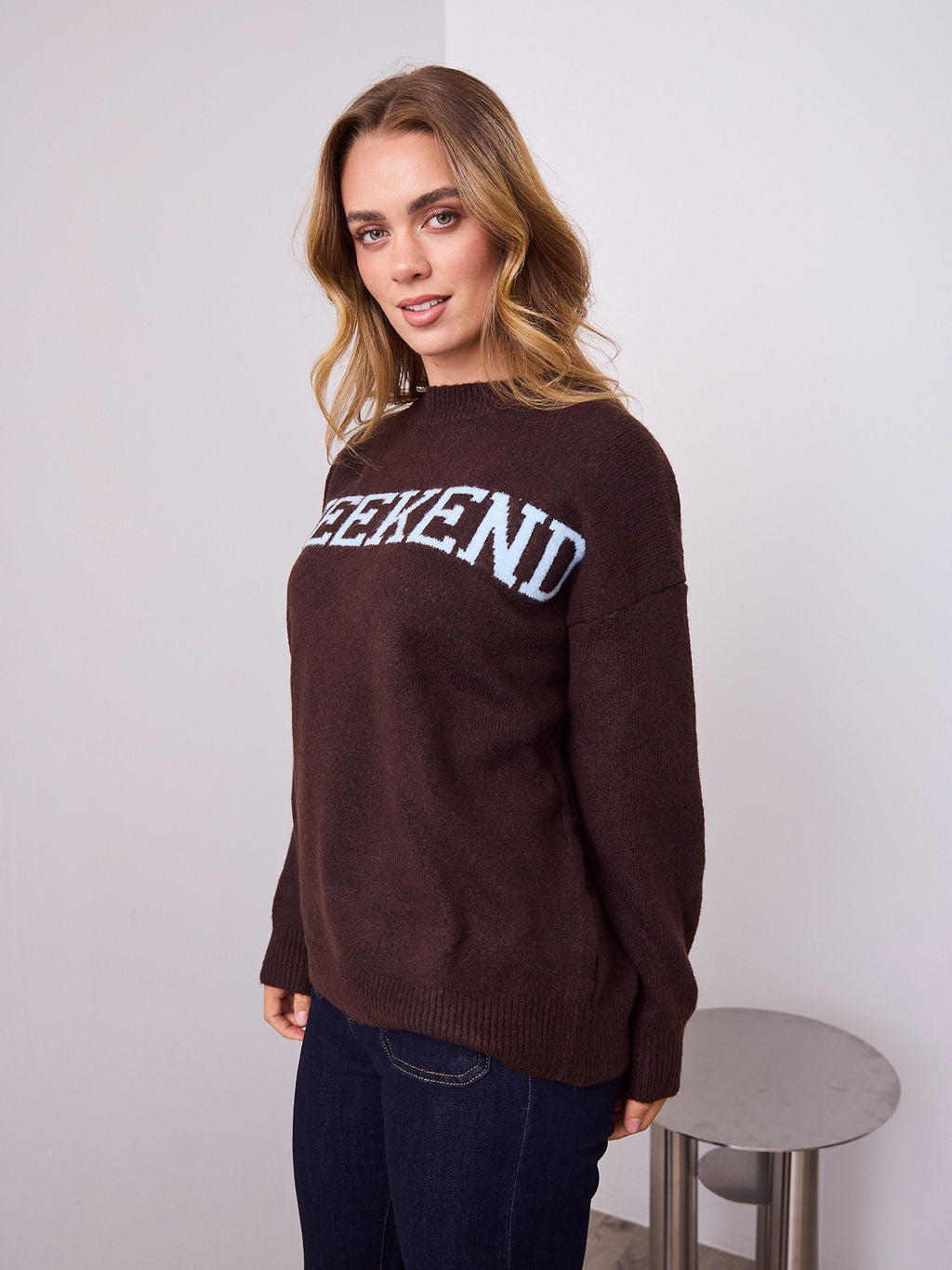 WEEKEND KNIT - CHOCOLATE