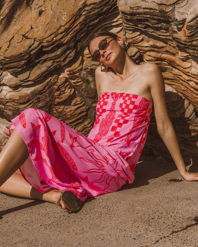 ON THE COAST MAXI - PINK