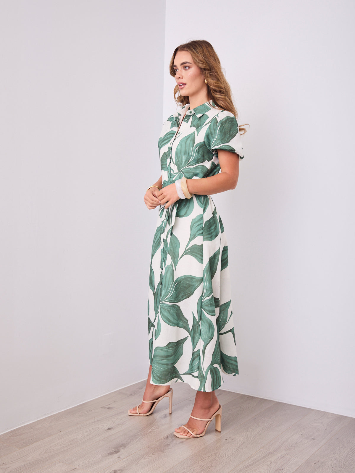 FAYE DRESS - GREEN