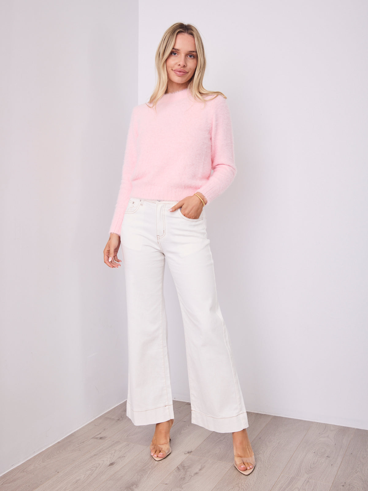 DOMINIQUE KNIT - SOFT PINK