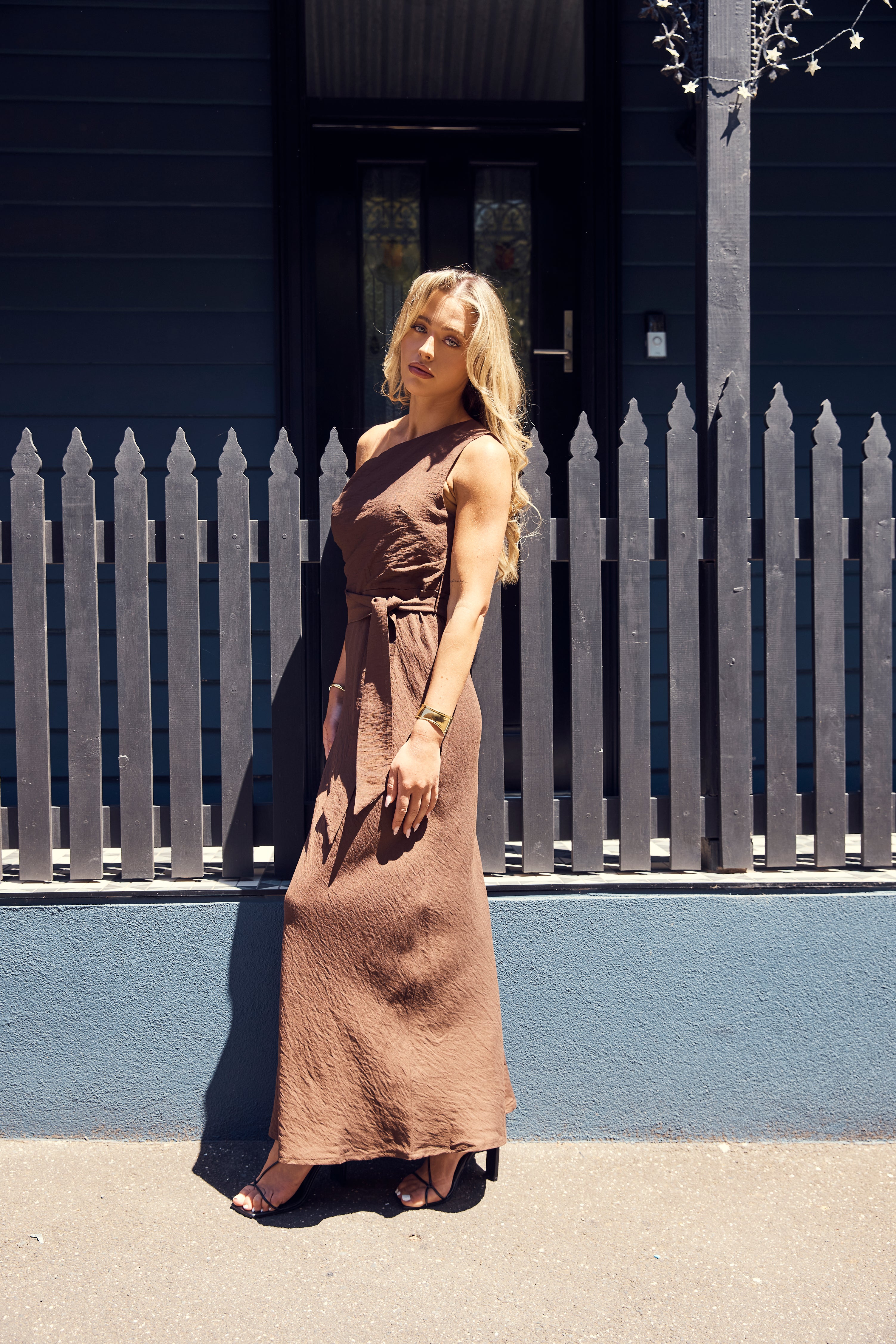 ANGIE DRESS - CHOCOLATE