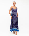 SEAVIEW MAXI DRESS - BLUE