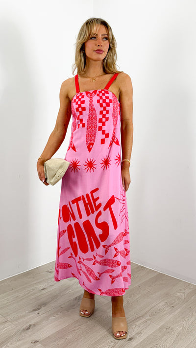 ON THE COAST MAXI - PINK
