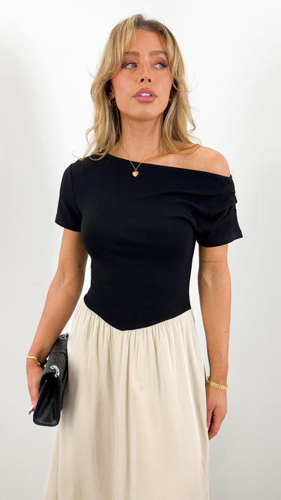 PERCY DRESS - BLACK