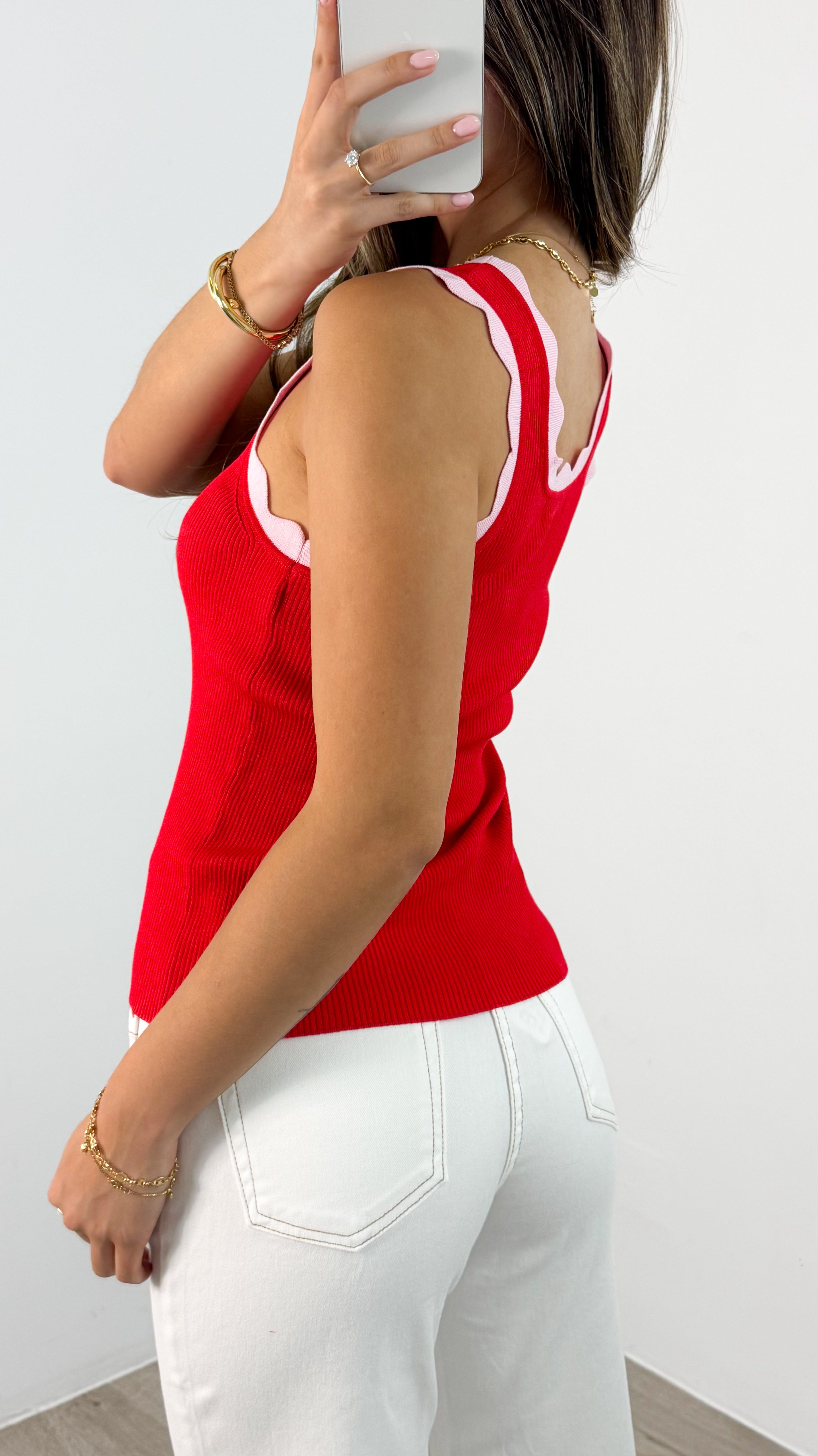 LULU TOP - RED