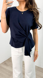 VALENTINA TEE - NAVY