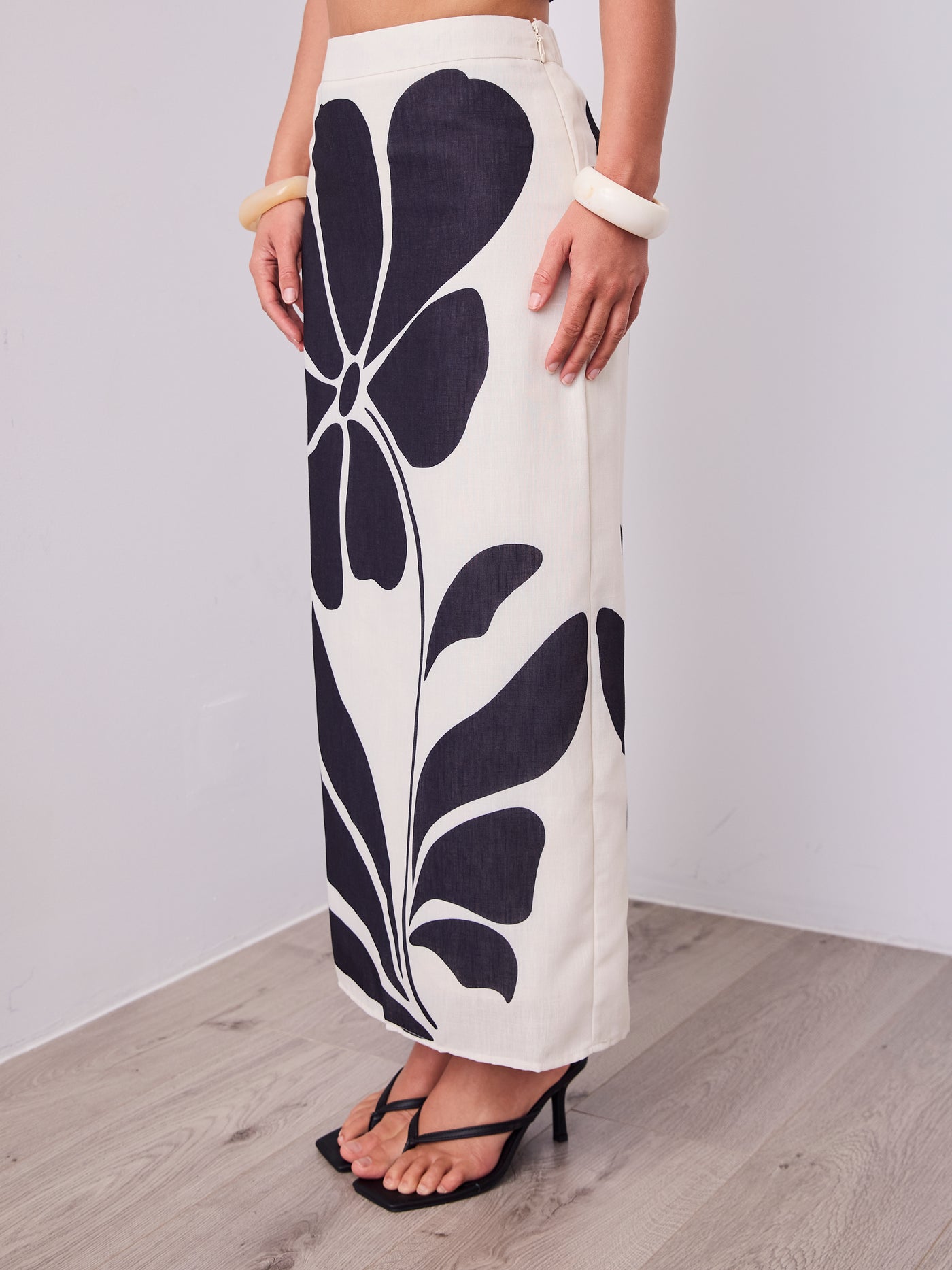 KOKO MAXI SKIRT - CREAM