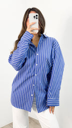 JOHNNY SHIRT - BLUE STRIPE