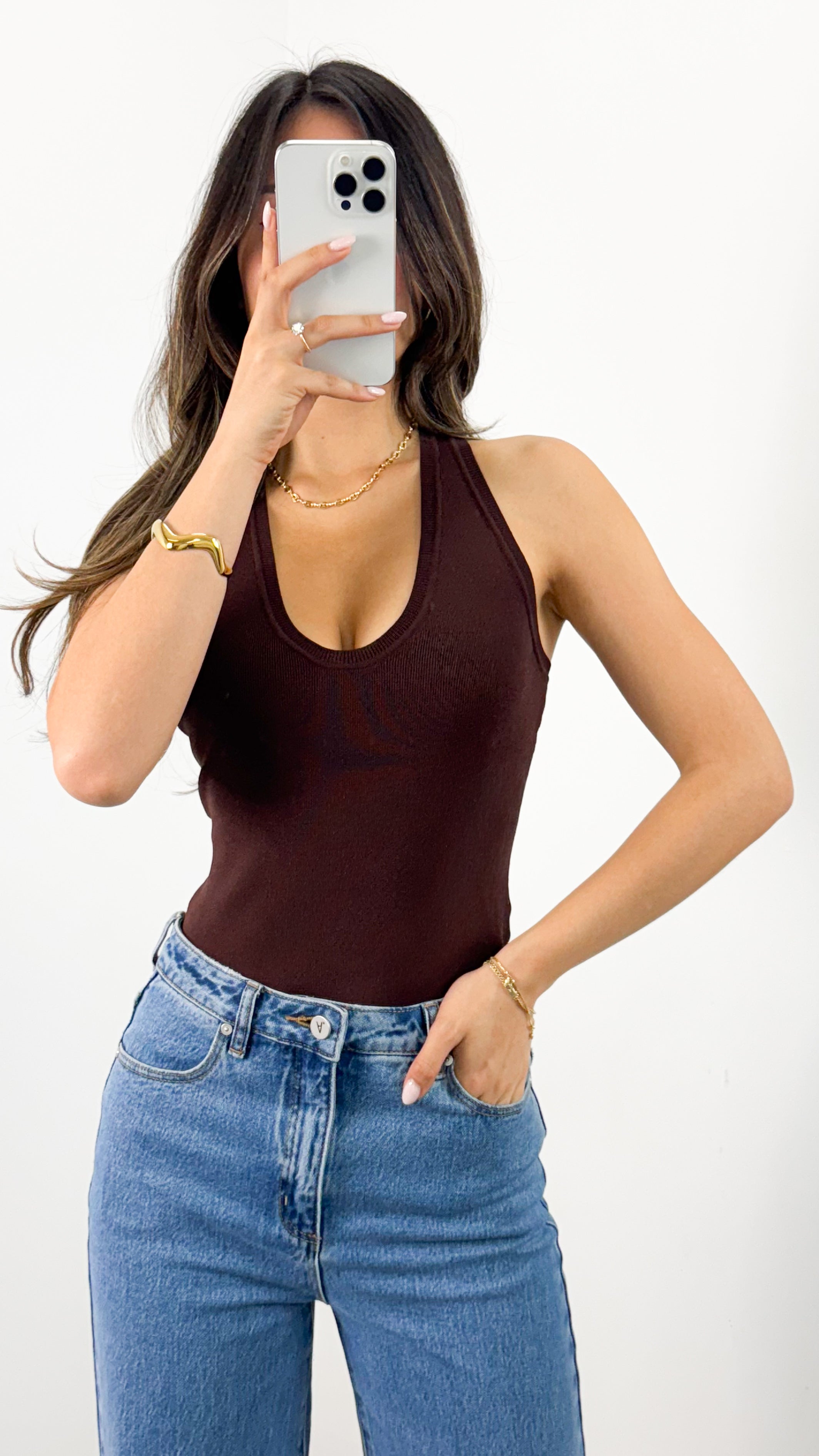 SAX TANK - CHOCOLATE