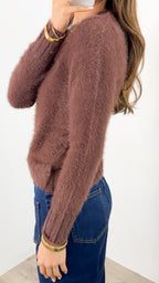 DOMINIQUE KNIT - CHOCOLATE