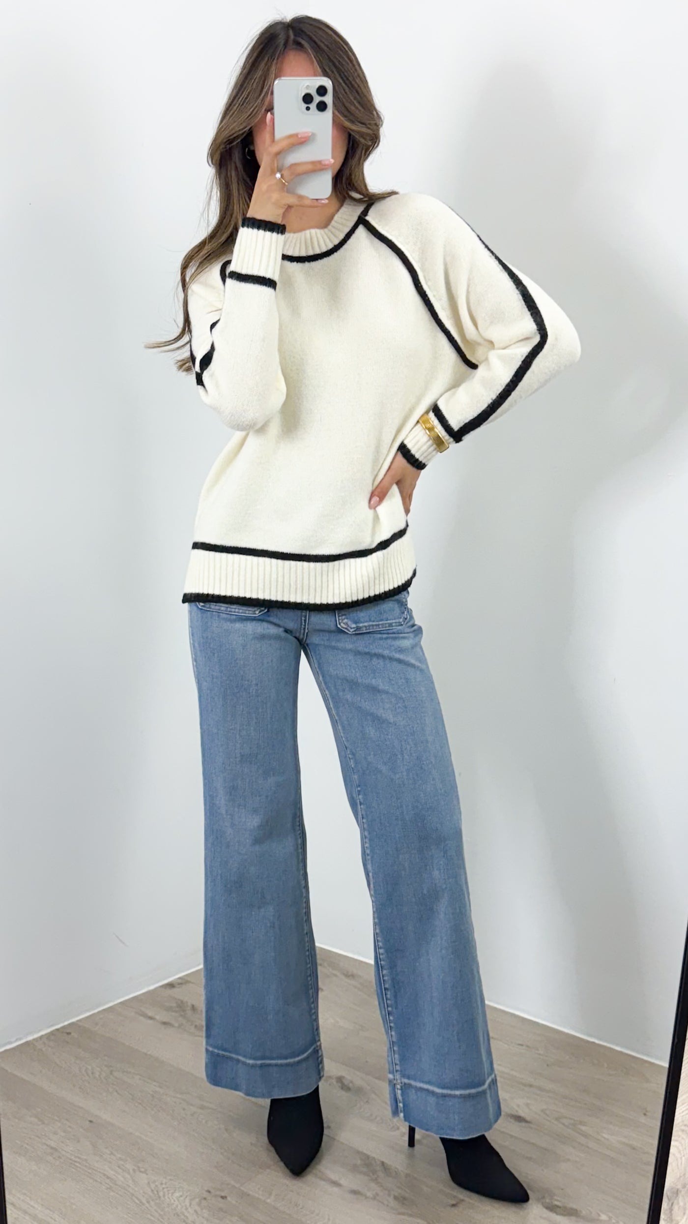NAOMI KNIT - OFF WHITE