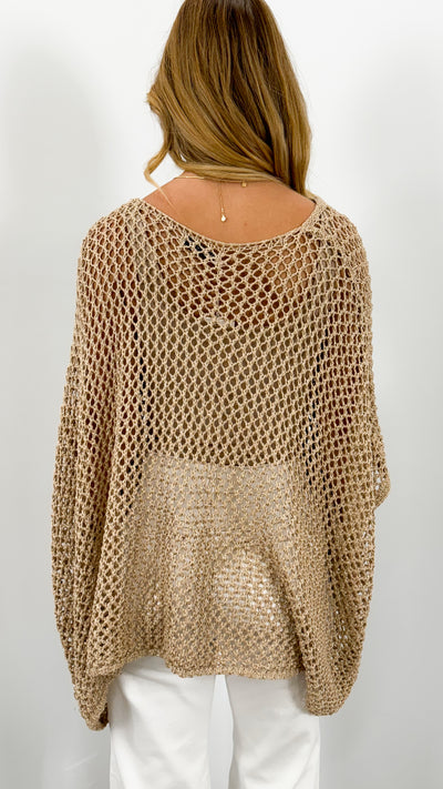 BENITA TOP - GOLD
