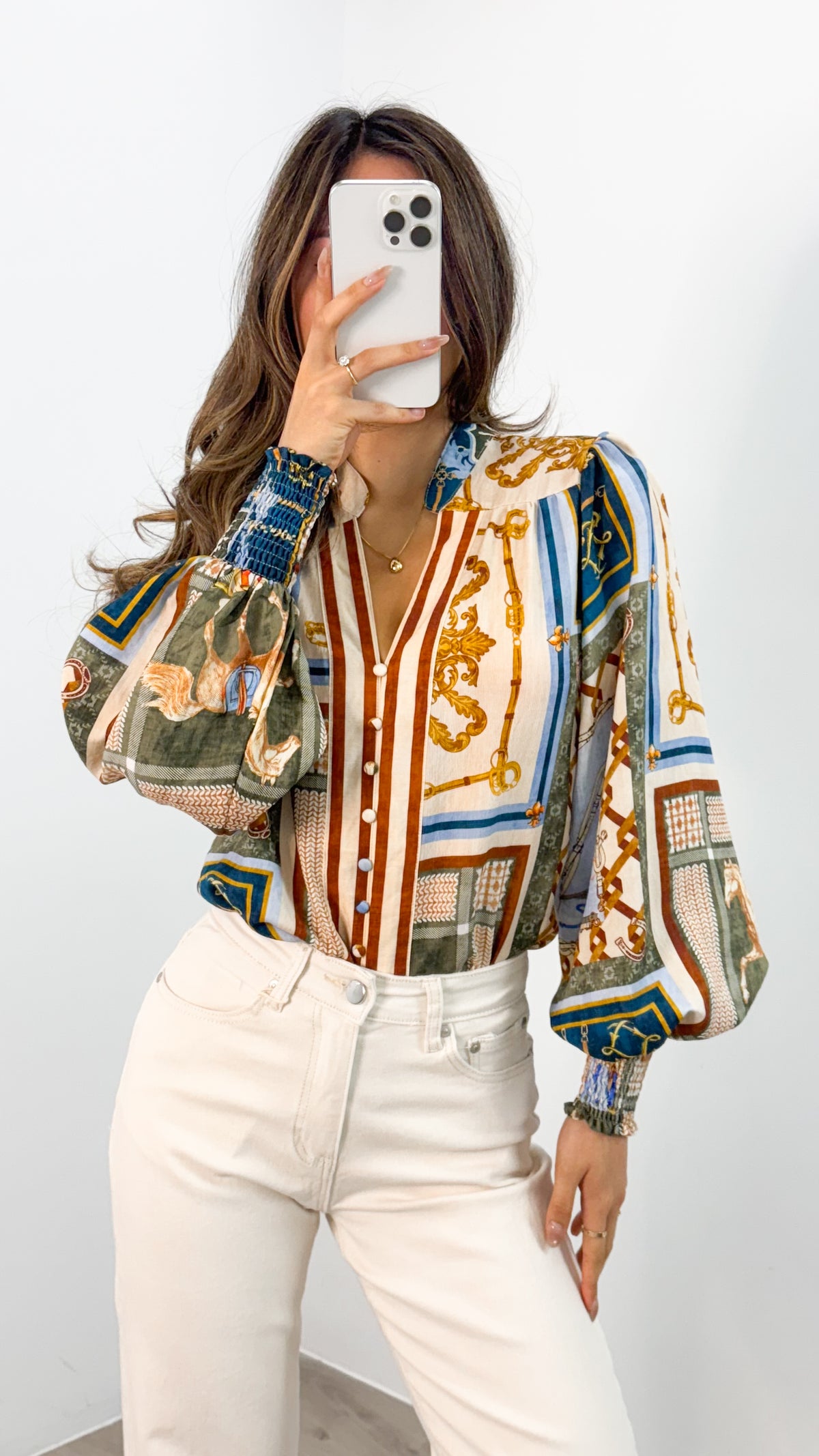 CAVELLO BLOUSE - MULTI