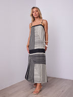 MORGAN DRESS - STRIPE