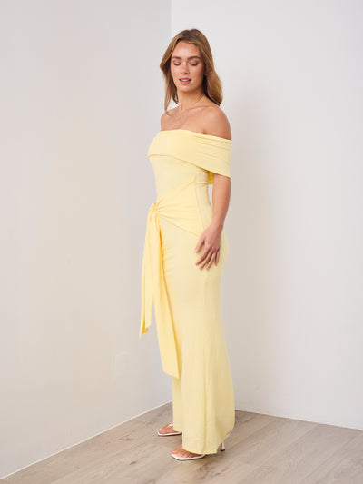 CHANTELLE DRESS - LEMON