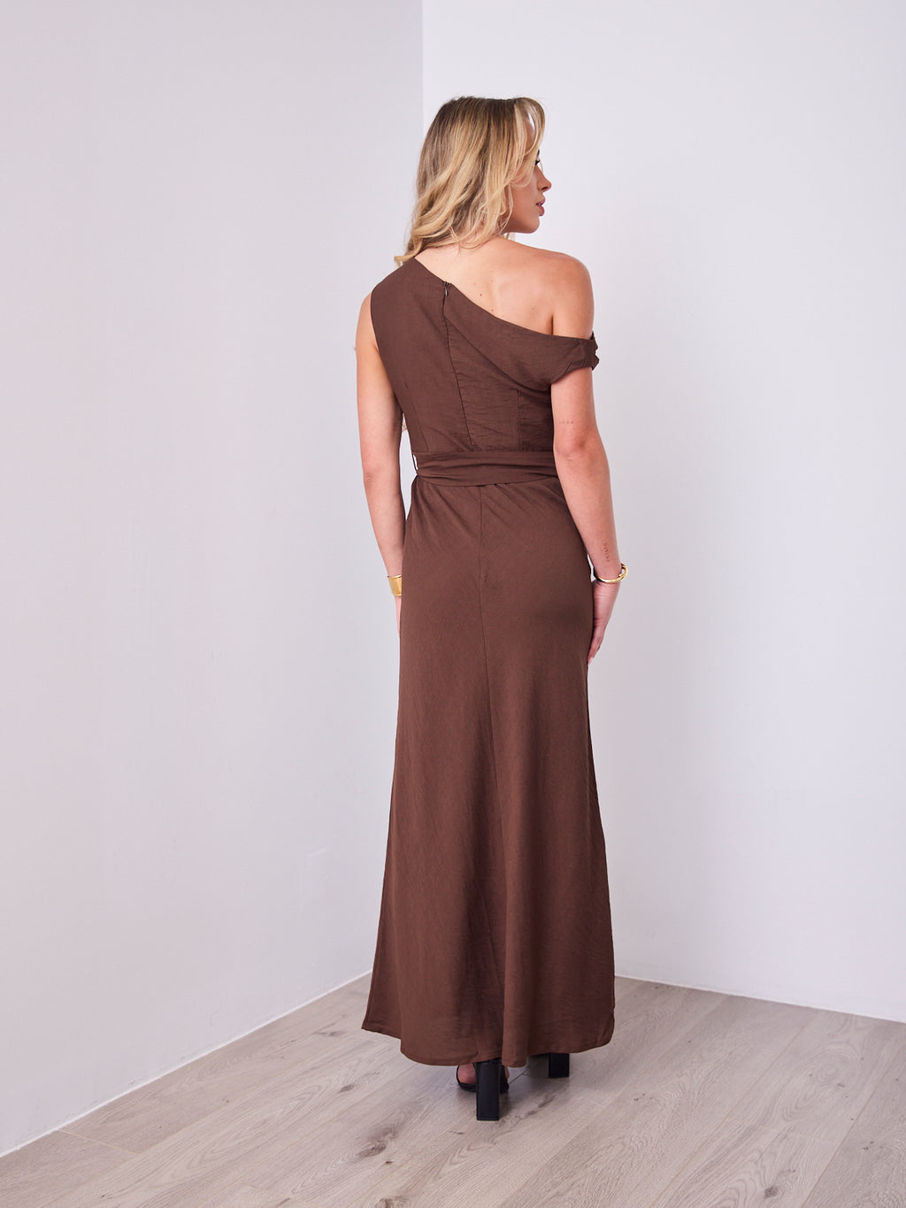 ANGIE DRESS - CHOCOLATE