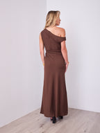 ANGIE DRESS - CHOCOLATE