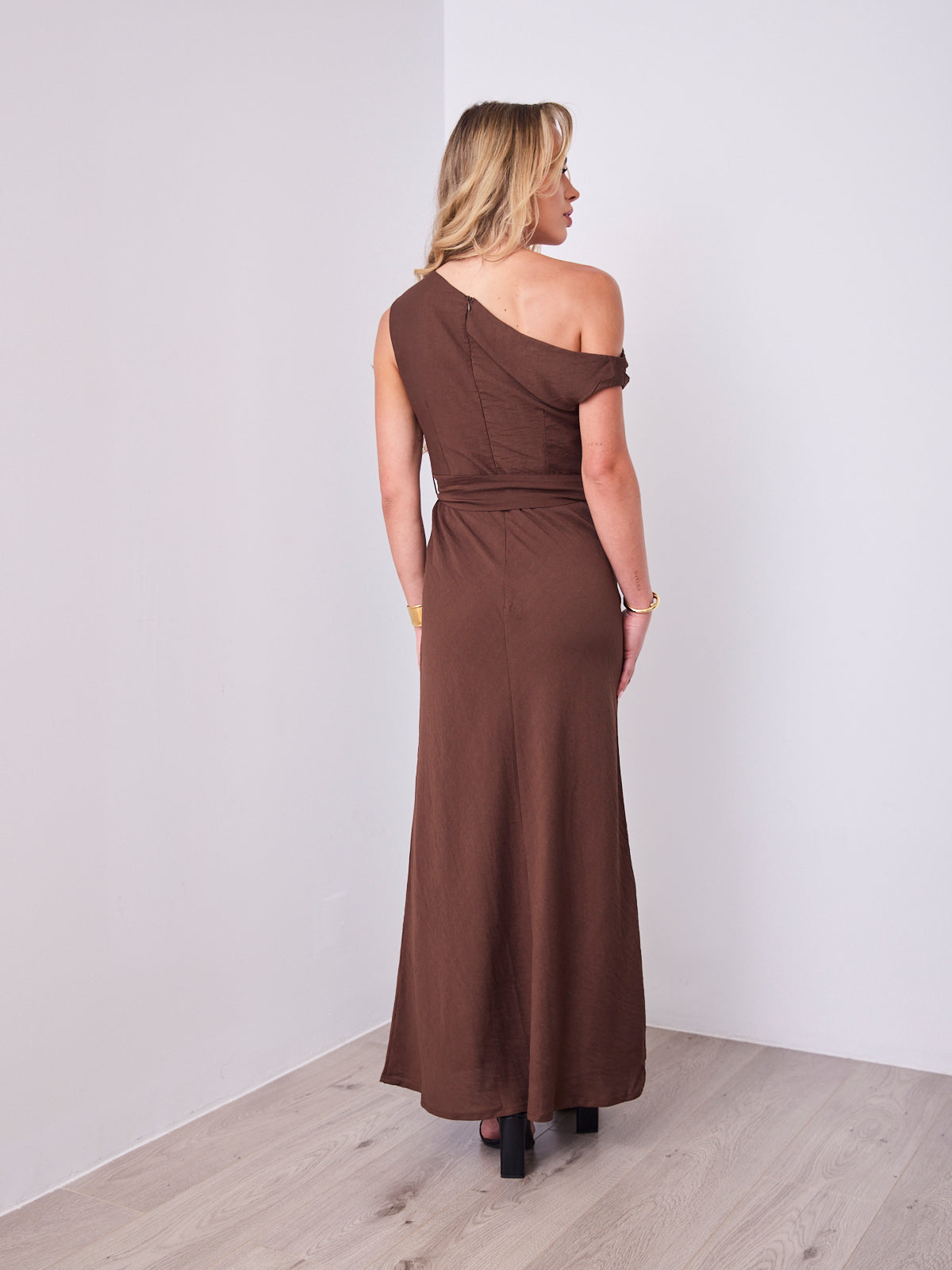 ANGIE DRESS - CHOCOLATE