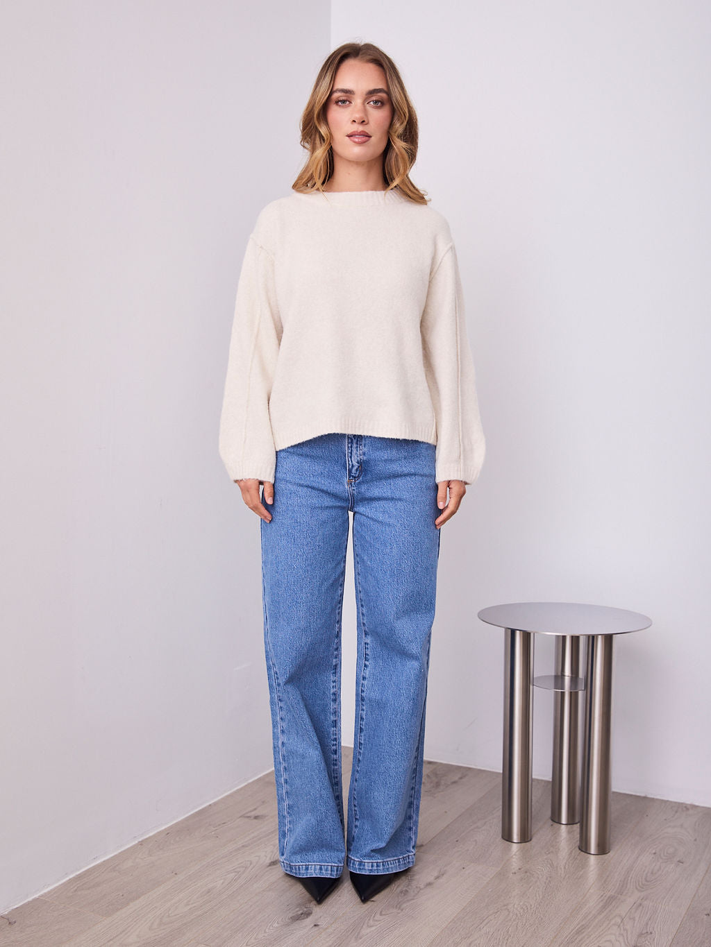 SLOANE KNIT - CREAM