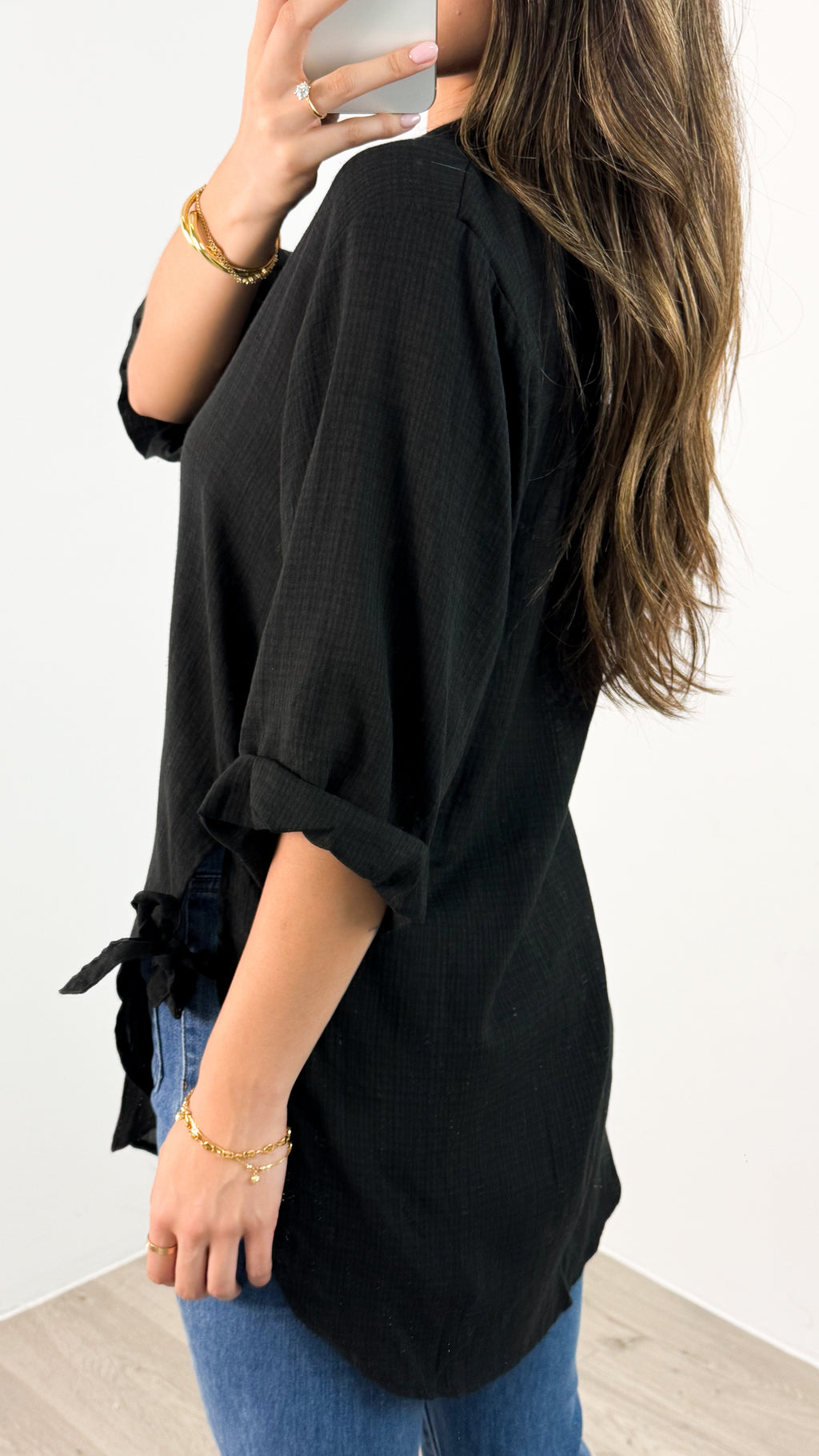 CASPER SHIRT - BLACK