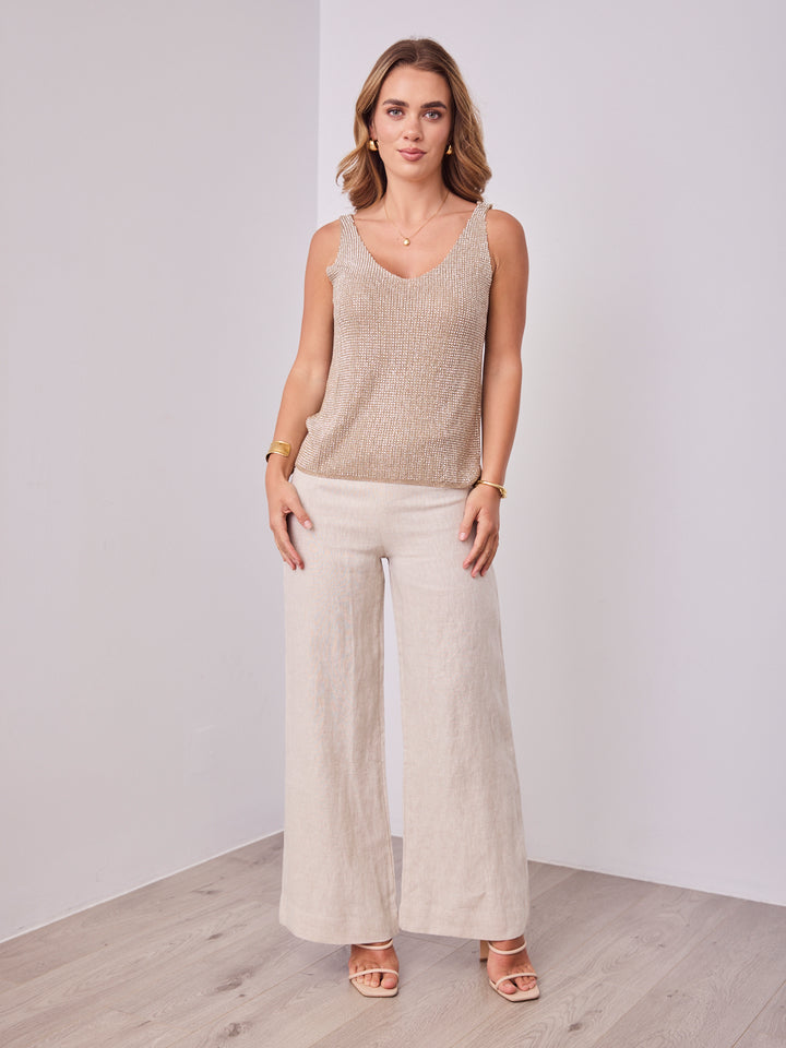 LOPEZ TOP - BEIGE