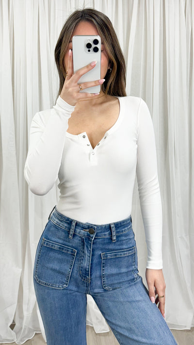 ZARRIE TOP - WHITE