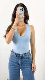 SAX TANK - BABY BLUE