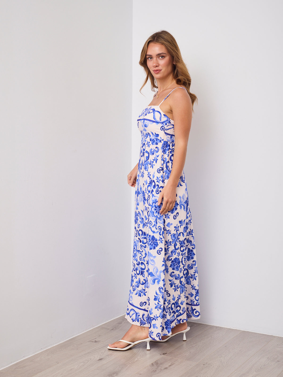 DOLCE MAXI DRESS - BLUE