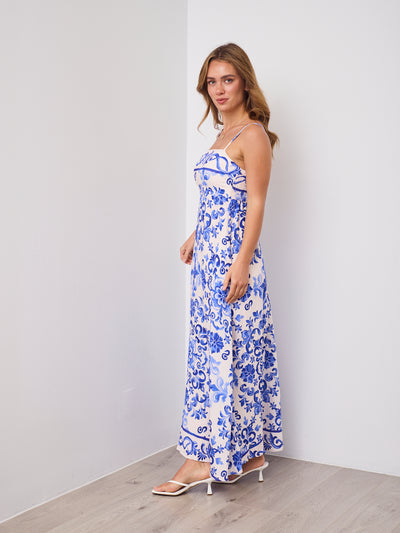 DOLCE MAXI DRESS - BLUE