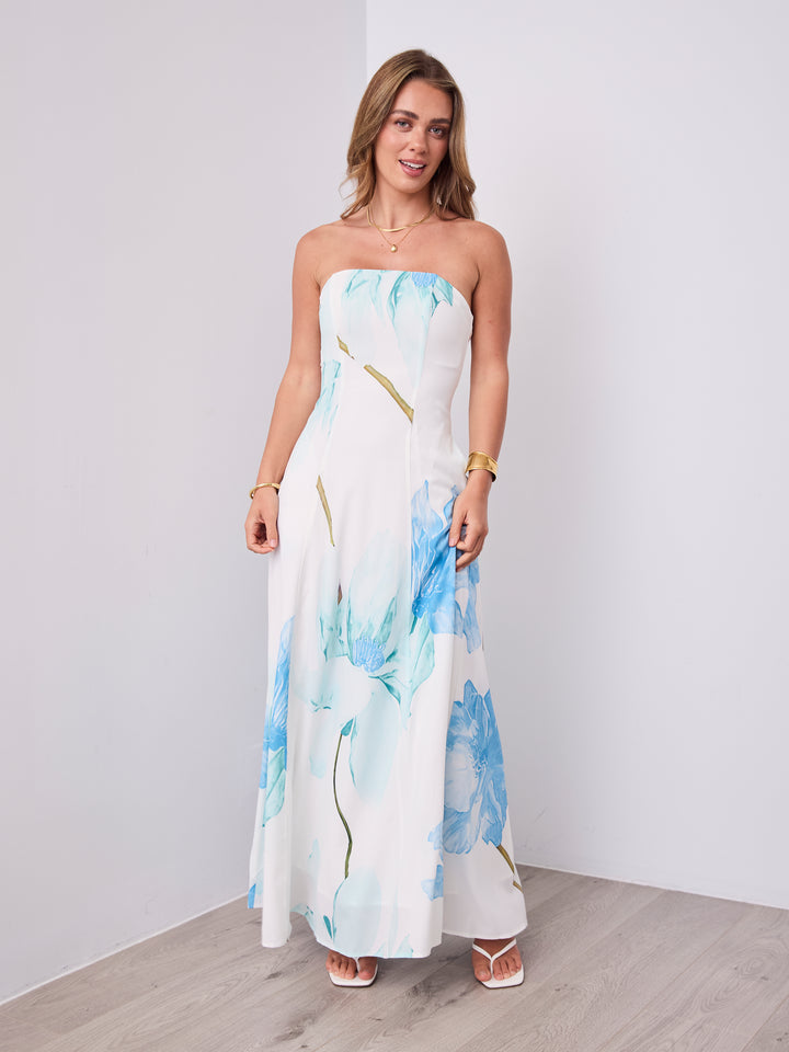 CARINNE DRESS - WHITE