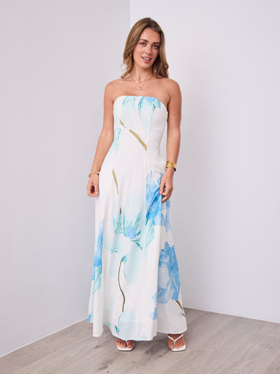 CARINNE DRESS - WHITE