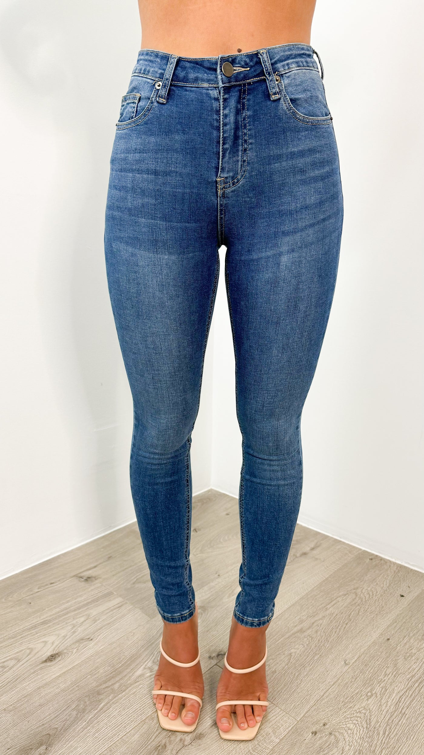 BAXTER SKINNY STRETCH JEAN - DENIM