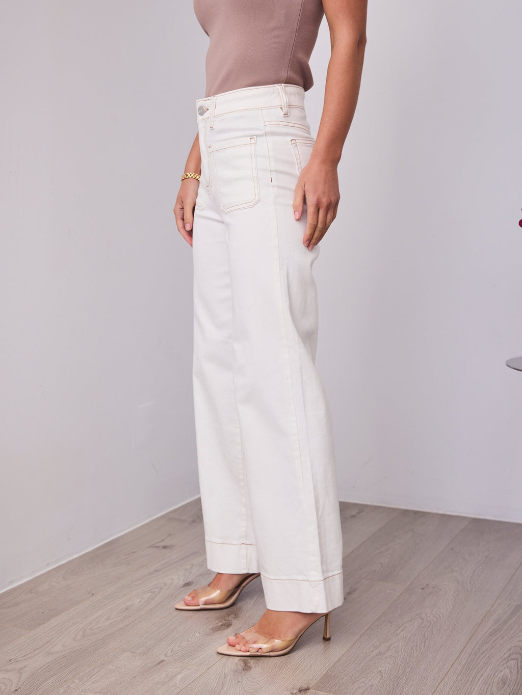 FITZROY JEAN - OFF WHITE