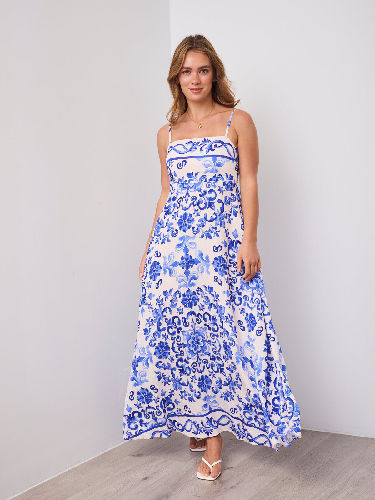 DOLCE MAXI DRESS - BLUE