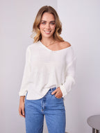 TIANA KNIT - WHITE