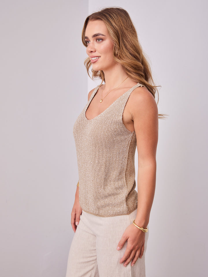 LOPEZ TOP - BEIGE