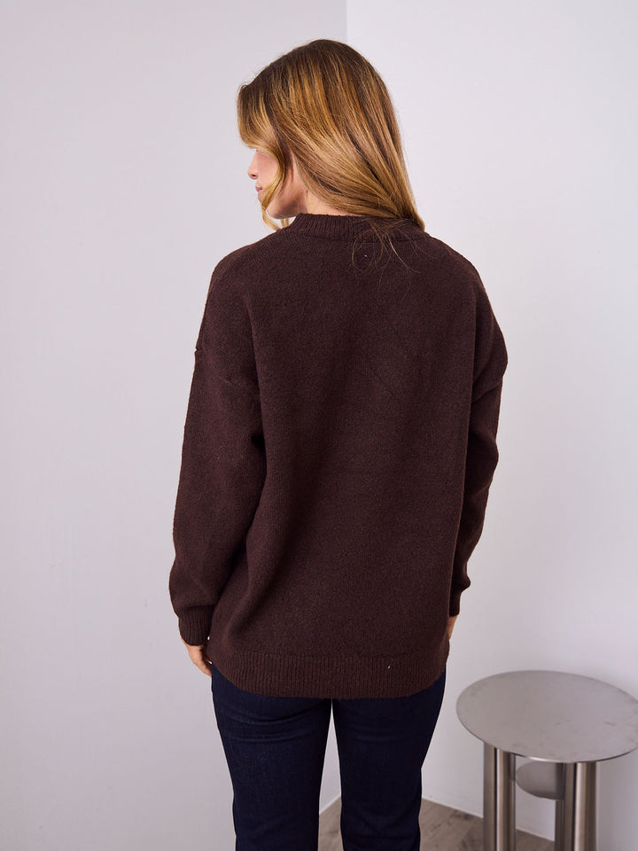 WEEKEND KNIT - CHOCOLATE