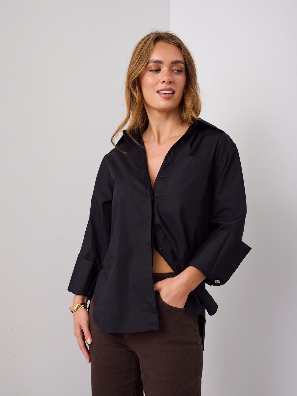 XAVIER SHIRT - BLACK