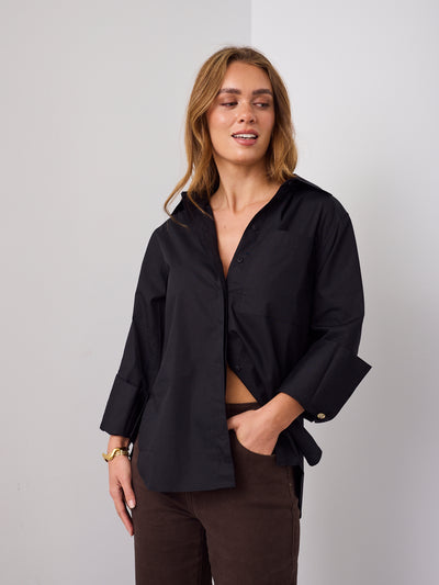 XAVIER SHIRT - BLACK