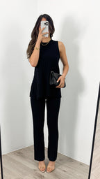 HYATT KNIT SET - BLACK