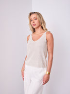 LOPEZ TOP - SILVER