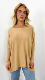 TESSA KNIT - CAMEL